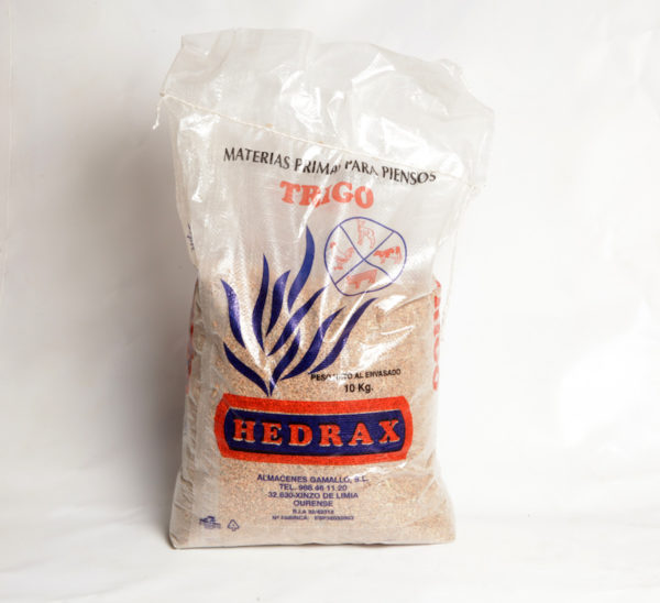 Materia prima para pensos trigo HEDRAX 10 kg
